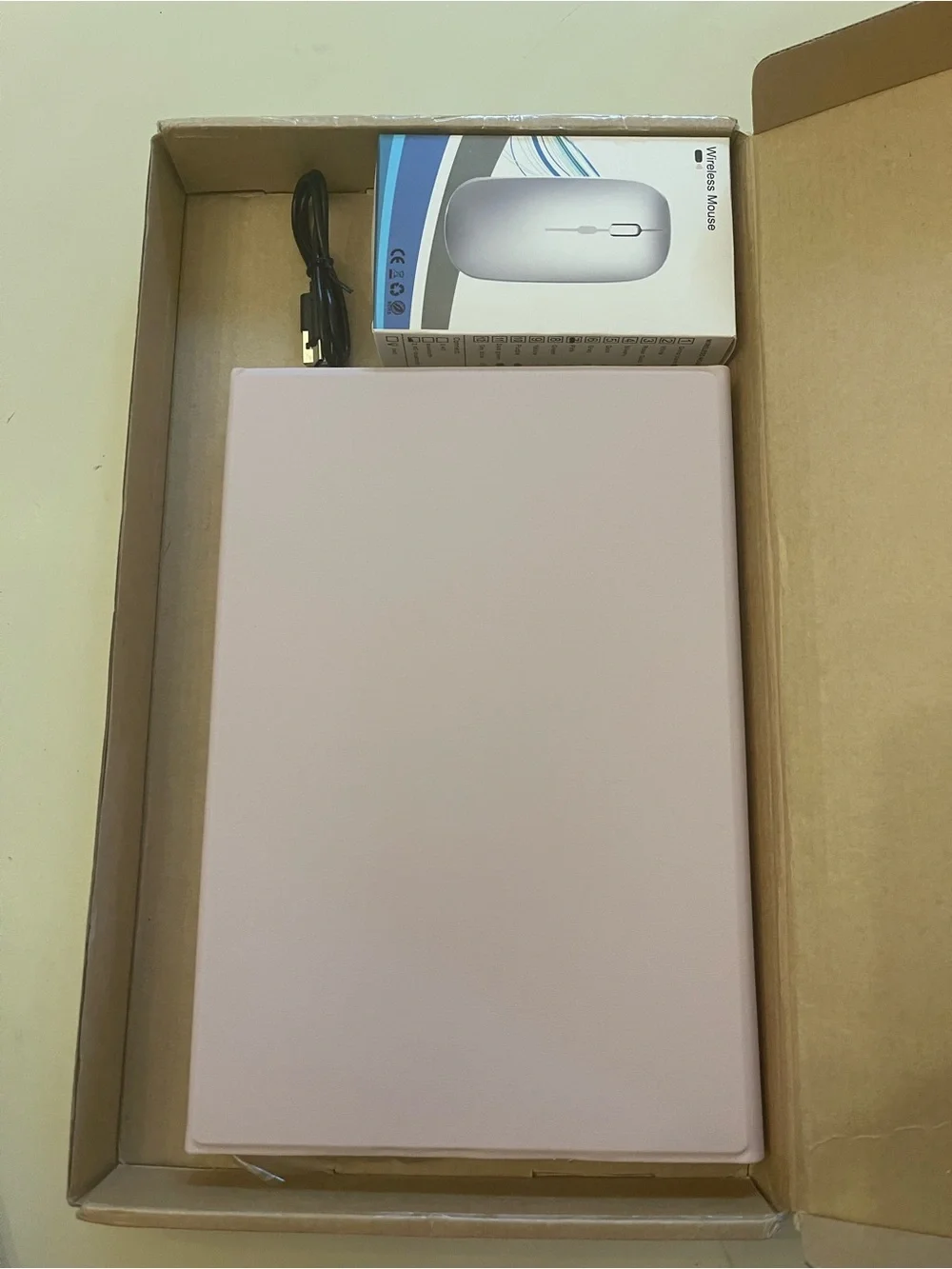Detachable Keyboard Case with Mouse for Lenovo Idea Tab 11 Inch 2025, “ Pink “